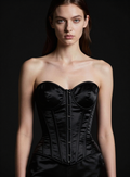 Noir Élan Corset — SATURNA
