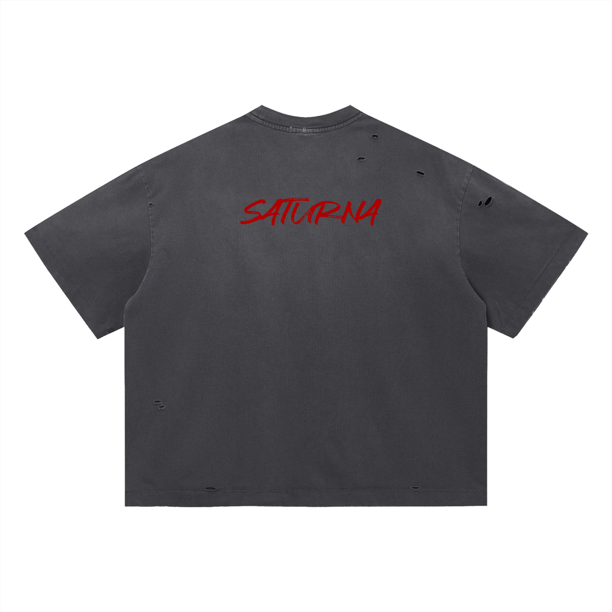 Vintage Washed Distressed Boxy Oversized T-Shirt