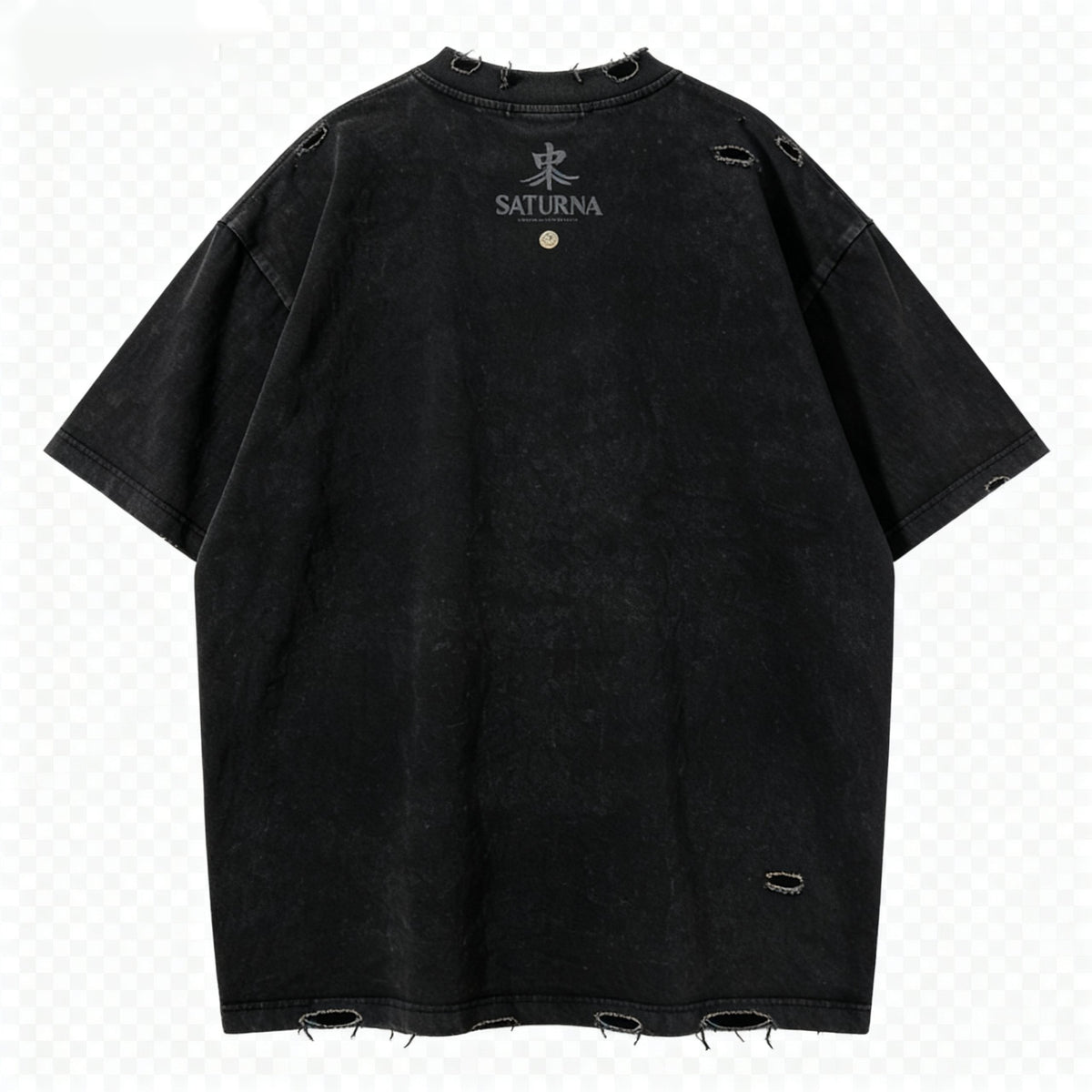 KOWLOON DISTRESSED TEE — back