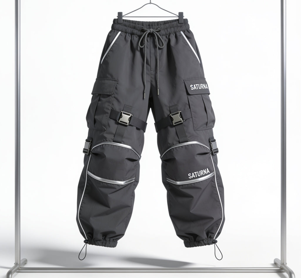 MULTI-POCKET DARK CARGO — front