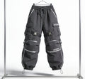 MULTI-POCKET DARK CARGO — front