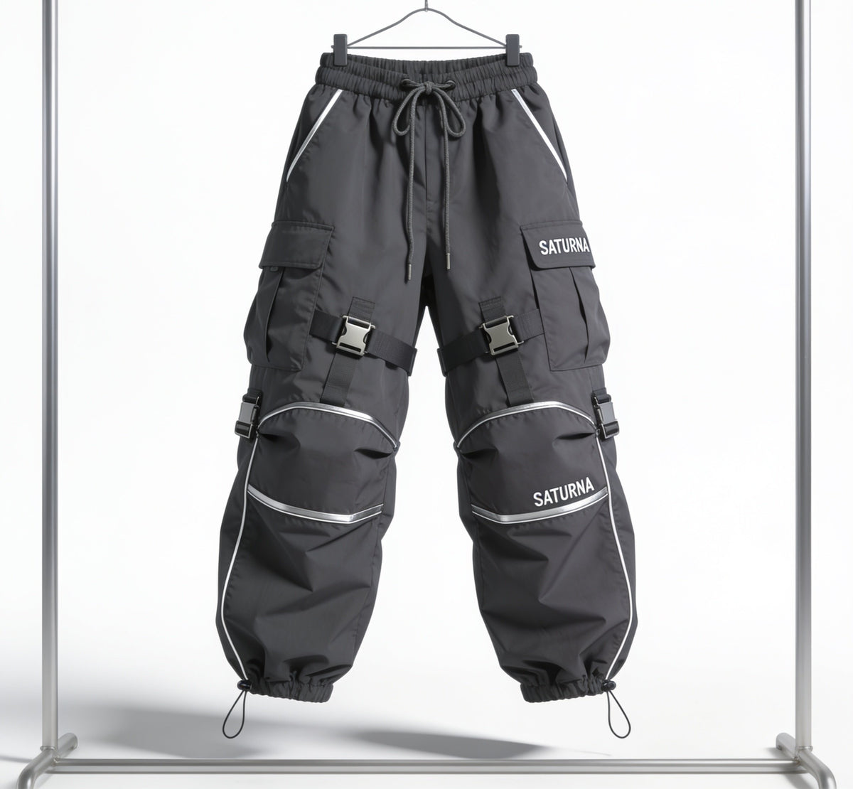MULTI-POCKET DARK CARGO — front