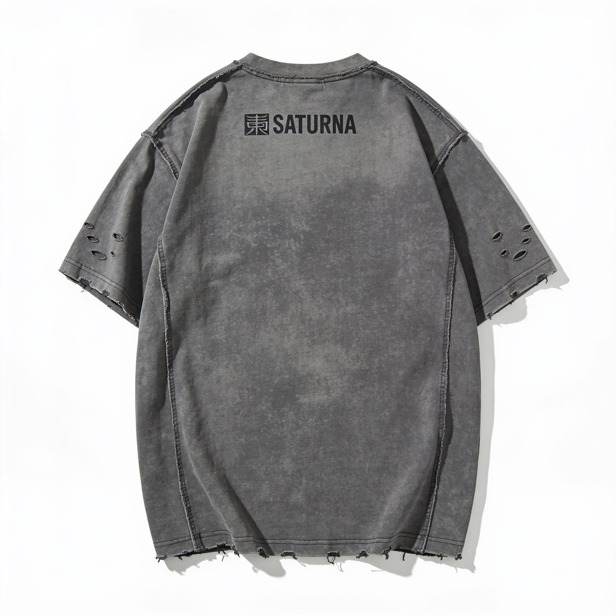 DISTRESSED SAINT TEE — back