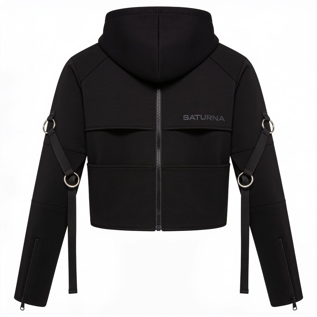 NIGHT DISTRICT ZIP HOODIE — back