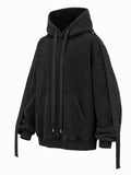 SAT-H021 BLACK SIGNAL HOODIE