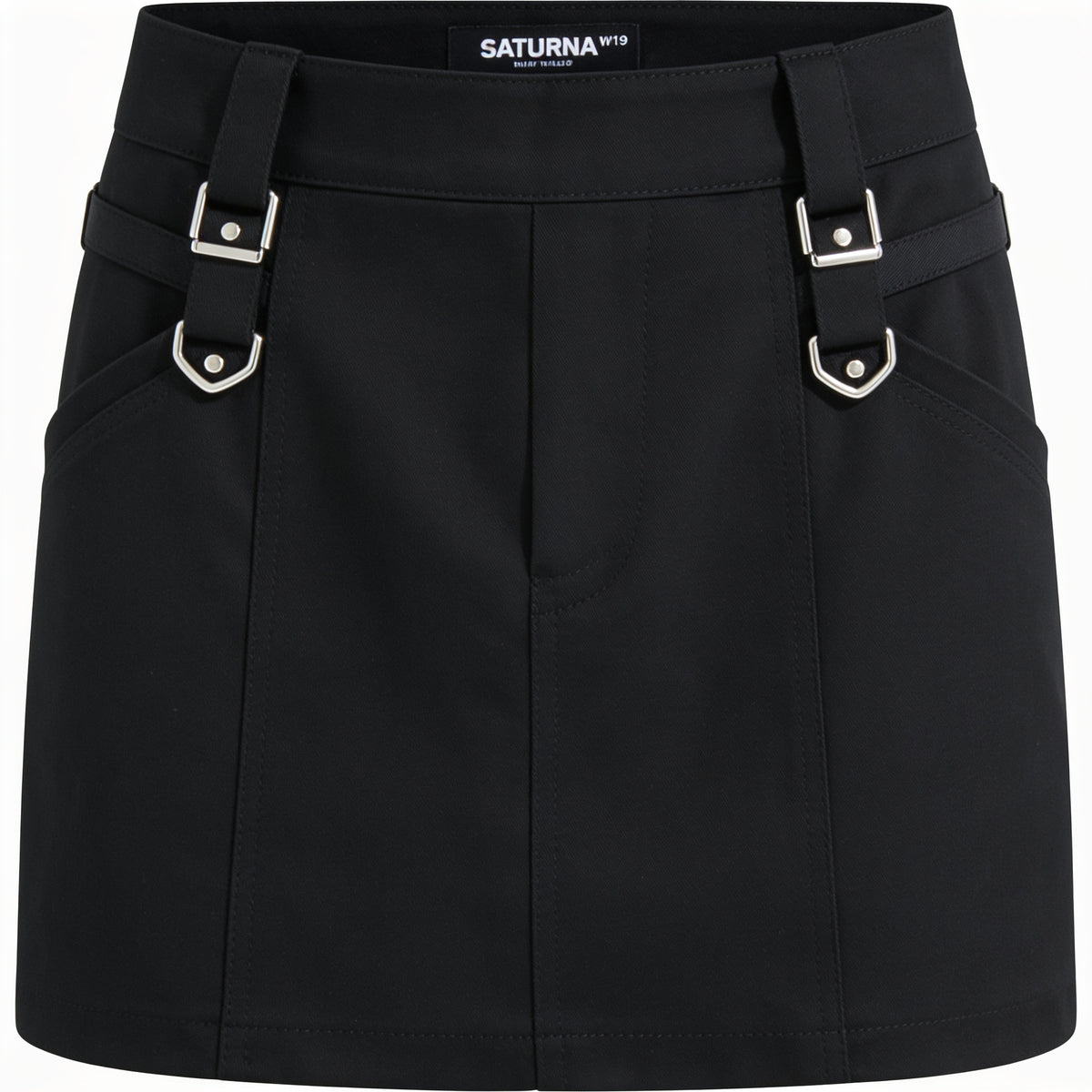 NIGHT SYNDICATE MINI SKIRT — vue avant corrigée