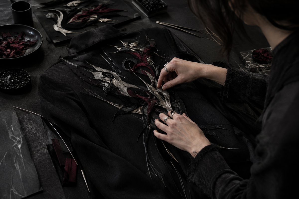 SATURNA DARK LAB creative concept