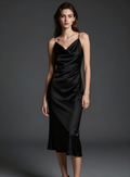 Saturna Signature Black Dress — SATURNA